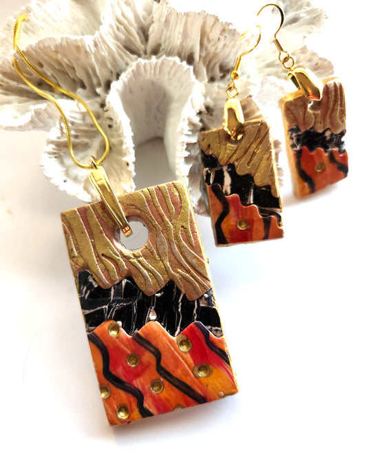 Abstract Orange
